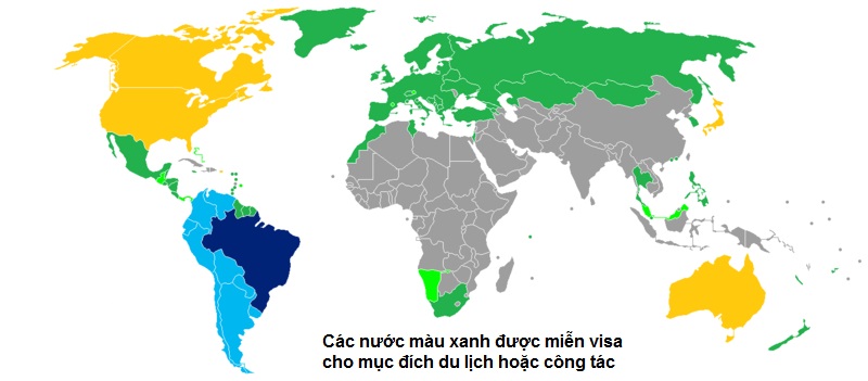 visa brazil du lịch - công tác - visa xuất cảnh visa5s